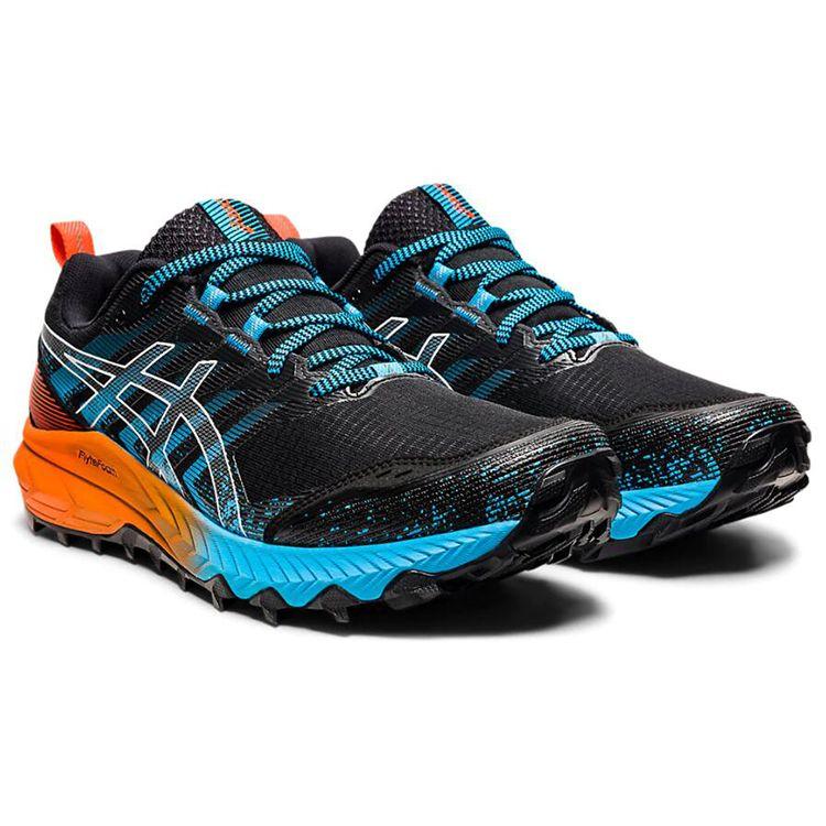 Asics Кроссовки мужские Asics Gel Trabuco 9 Черный Синий Оранжевый Белый 1011B030-002