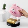 Коробка для салфеток, красивая, большая емкость, съемная, многоразовая, в форме милой свиньи, контейнер для салфеток для обеденного стола, домашний декор