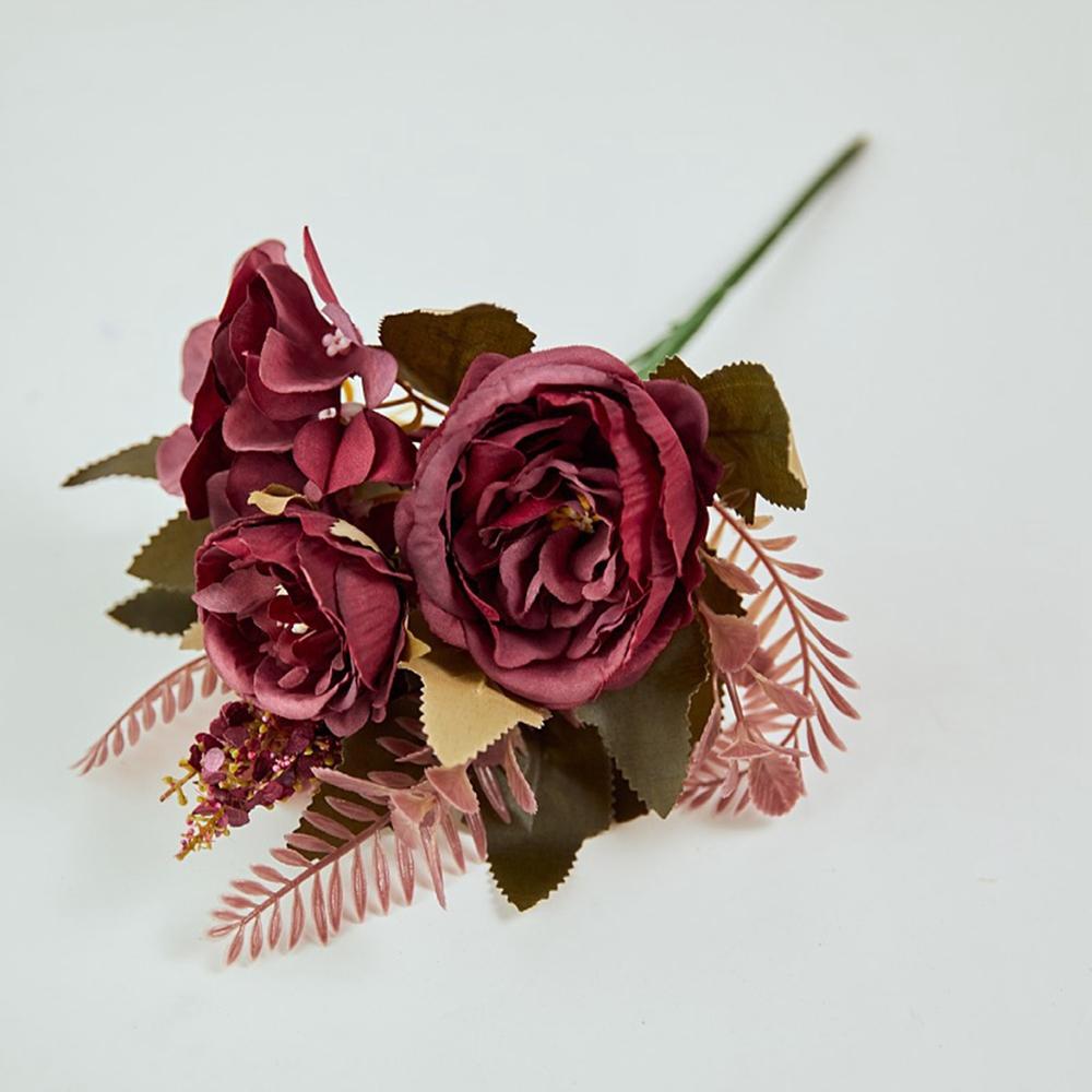 Поддельные цветы реквизит для фотосъемки DIY букет дома искусственные украшения цветы