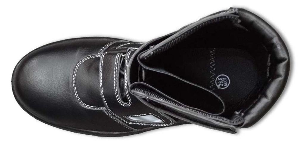 Fukuyama Rubber Safety Shoes Aromax Black Lightweight/Static/Oilproof #80 25.5cm