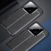 For Xiaomi 15 Case Litchi Texture TPU Flexible Phone Cover,Black