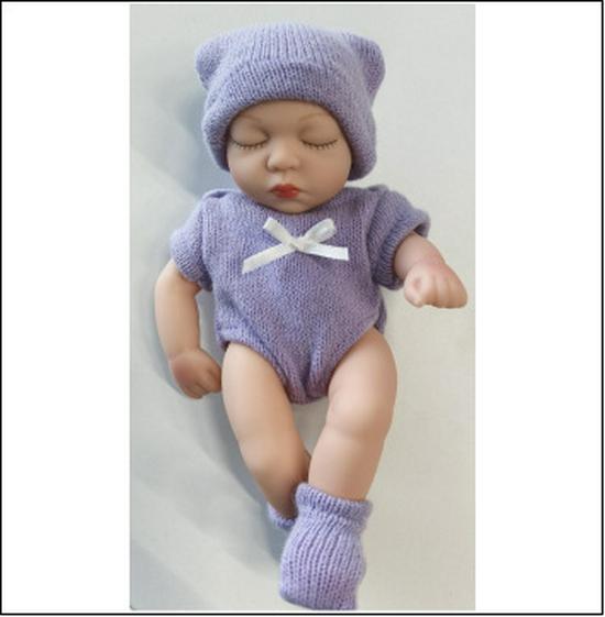 7-дюймовая мягкая виниловая кукла реборн, мини-фигурка