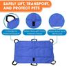 Waterproof Pet Transport Stretcher Foldable 6 Handles Emergency Backpack Comfortable Multifunctional