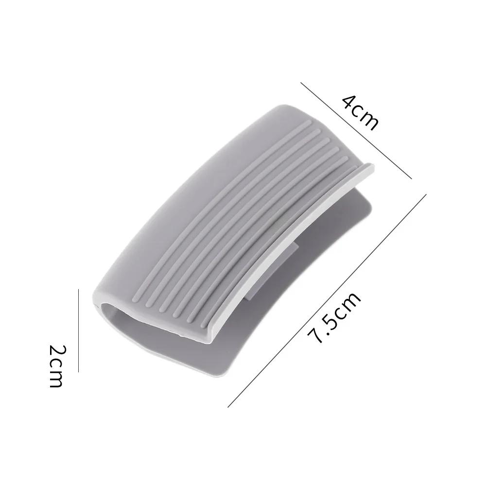 Two Packs Hot Sale Heat Resistant Silicone Handle Pot Ear Clip Pot Handle Non-Slip Potholders for Cast Iron Pans Kitchen Gadgets