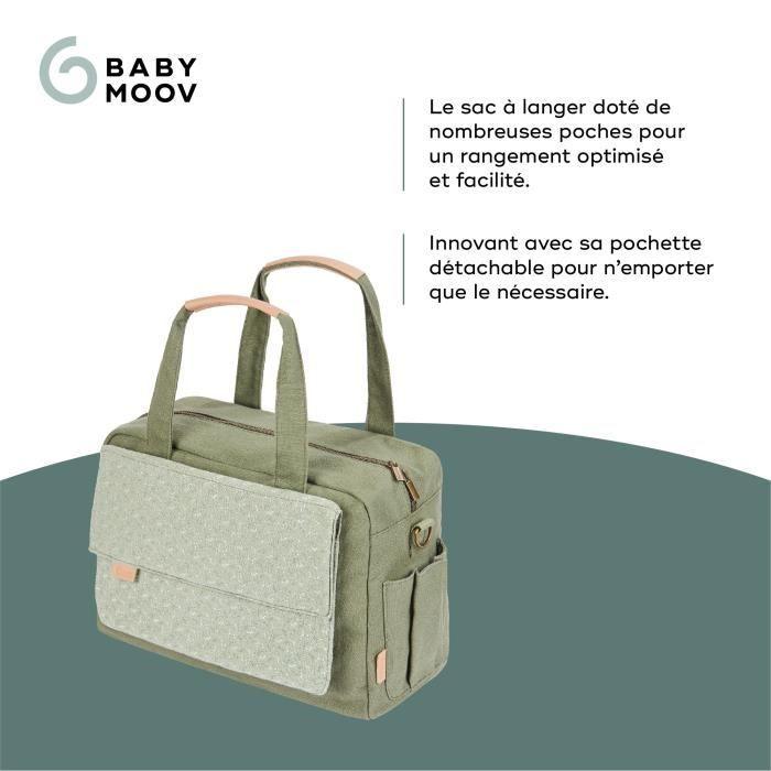Babymoov Sac (à langer) Day to Day - Tendance et Fonctionnel, Capacité 23L, Nombreuses poches, 6 Accessoires inclus, Abstract