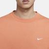 Nike Sweatshirts Men's Soft Orange Crew Neck Moderate Regular DA0318-863