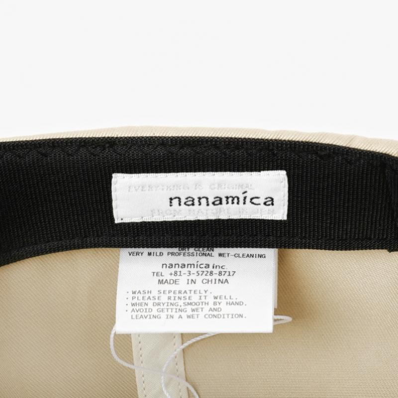 Nanamika Sups400e Ds Хлопковая бейсболка с вышивкой логотипа чино