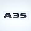 SRGK3 2017 Silver Black Letters A35 Turbo 4matic Emblem for Benz Car Fender Trunk Rear W176 W177 Logo Sticker