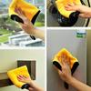 Полотенца для мытья автомобиля, ткань для чистки, впитывающая сухая ткань, универсальное полотенце из микрофибры, утолщенное желтое, 30/40/60 см