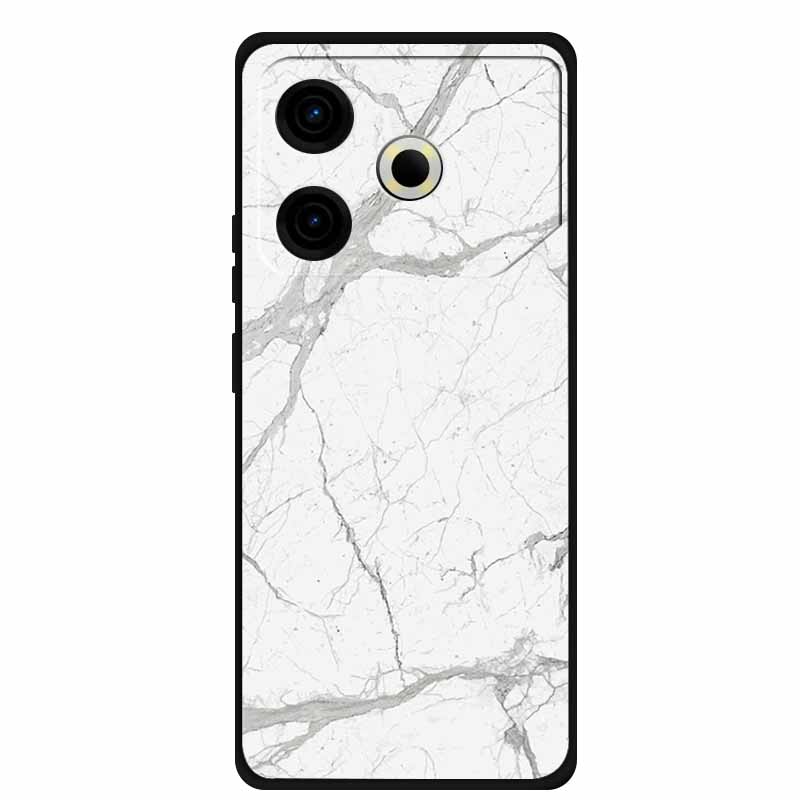 Чехол для телефона Tecno Pova6 Neo, задняя крышка из ТПУ для Pova 6 Neo, цвет мрамора, мягкий чехол, защитный Funda, роскошный силиконовый корпус