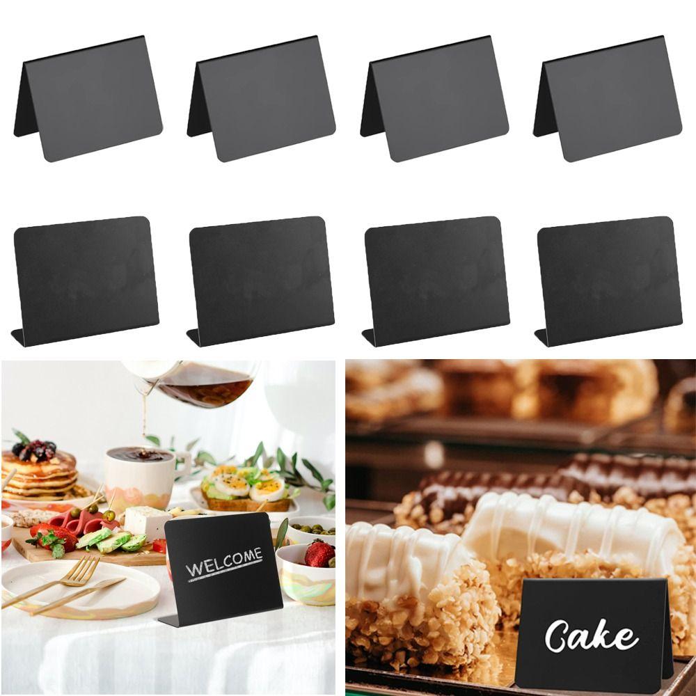 Convenient Cake Dessert Label Rewritable Name Tags Reusable Place Cards  Coffee Shop Bakery