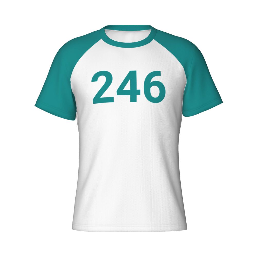 DIY Player Cosplay Costume 3d Print Mens T-shirt 456 222 230 246 T Shirt Men Women Round Neck Tee Shirt Clothing Party