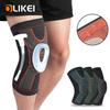 OLIKEI спортивный наколенник, силиконовая пружинная поддержка, наколенник, защита коленной чашечки, компрессионный наколенник для тренажерного зала, фитнеса, бега, баскетбола