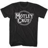 Motley Crue Vintage Rock Band Logo Men's T Shirt Heavy Metal Concert Tour Merch