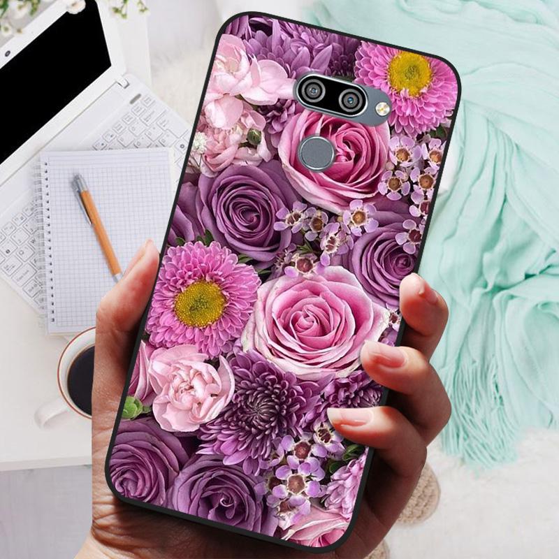 for LG K50 Q60 Case K 50 Soft TPU Silicone Phone Covers for LG Q60 LGK50 K 50 LGQ60 Case Bumper Q 60 Shockproof Coque Cover