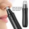 1PCS Electric Nose Hair Trimmer, USB/Battery Razor, Waterproofable Eyebrow and Facial Hair Trimmer for Men Women