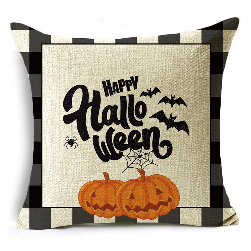 New Halloween Series Pillow Cover Festive Atmosphere Home Sofa Cushion Cover 40*40cm/45*45cm/50*50cm