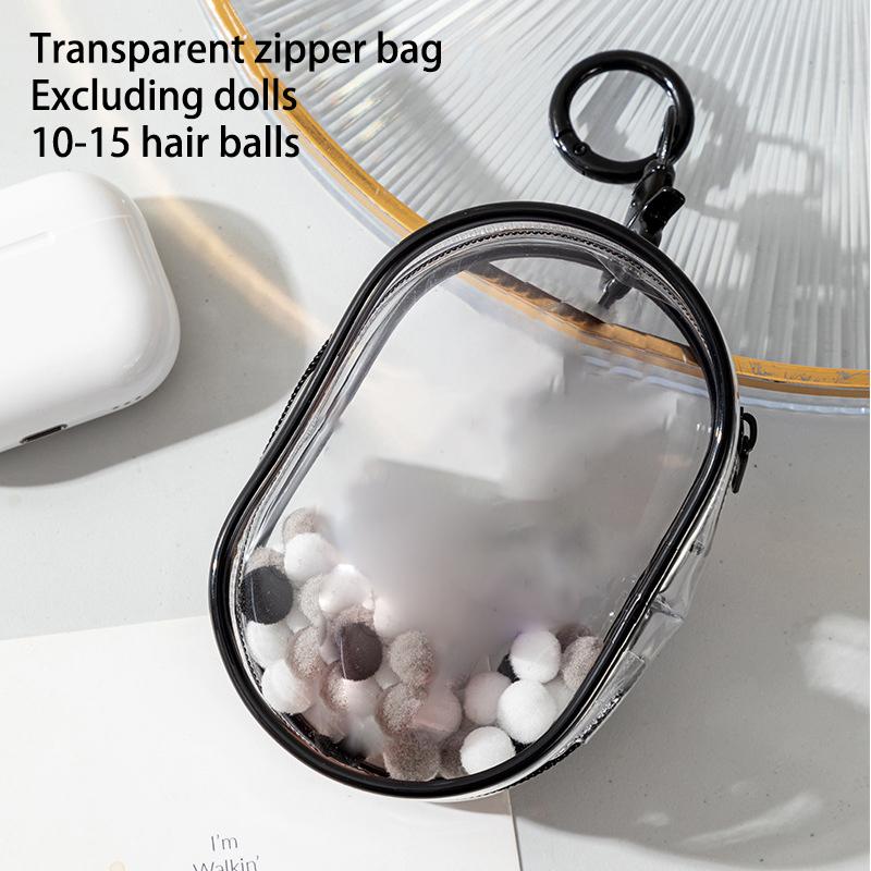 Органайзер для ювелирных изделий, прозрачная коробка для хранения, загадочная коробка, брелок для ключей, чехол для хранения, утолщенный кошелек, милая сумка для куклы, организация