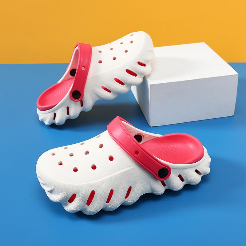 Летние детские пляжные шлепанцы Марио, нескользящие, прочные, для мальчиков и девочек, ярких цветов