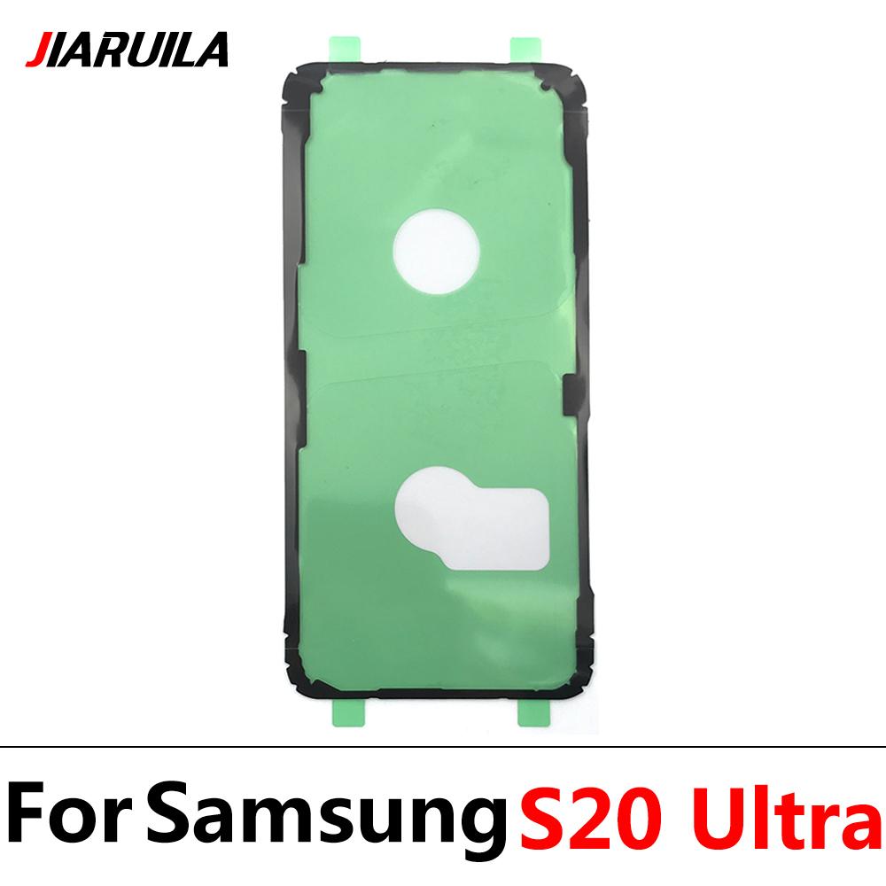 Клейкая наклейка на заднюю крышку для Samsung S20 S21 S22 S23 S24 Plus Ultra, водонепроницаемая наклейка на заднюю крышку