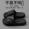 Cool Slippers Men's Thick Bottom Home Indoor Bathroom Non-slip Home Bath Summer Women