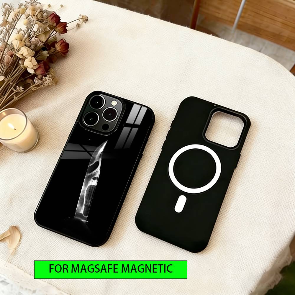 Halloween Michael Myers Phone Case For iPhone17,16,15,14,13,12,11 Plus,Pro Magnetic with Magsafe Wireless Charging