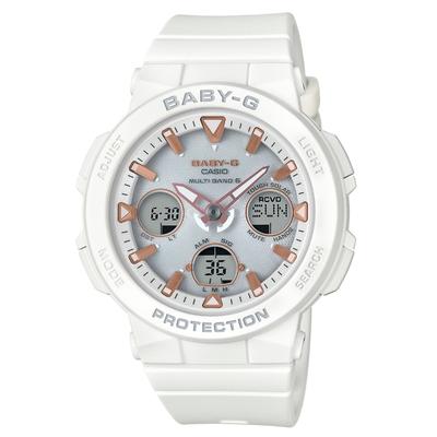 Часы BEACH TRAVELER Solar White [Casio] Baby-G Радиоуправляемые BGA-2500-7AJF Женские