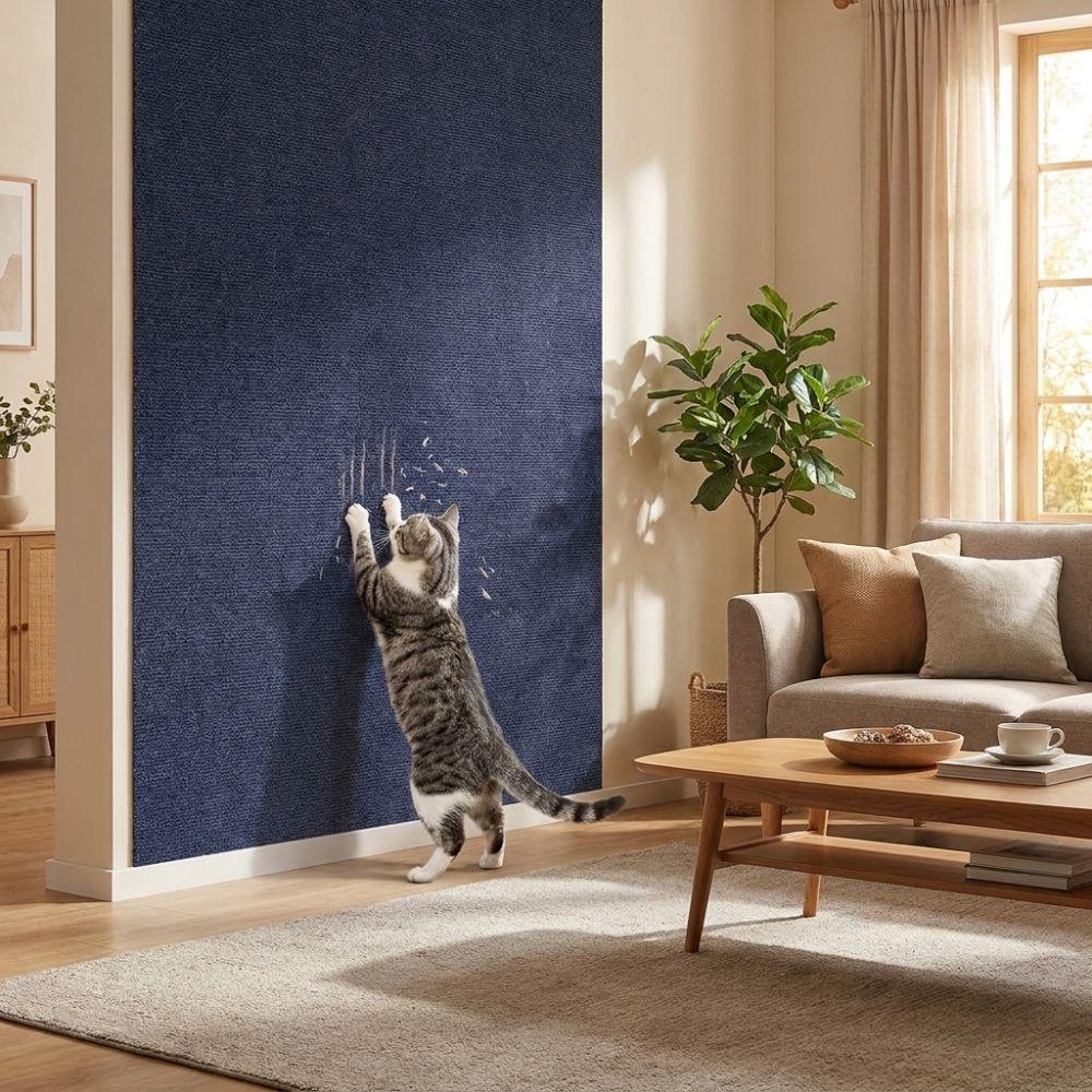 Multi-Functional Cat Scratching Mat Self-Adhesive Sofa Protective Tape Wall Protection