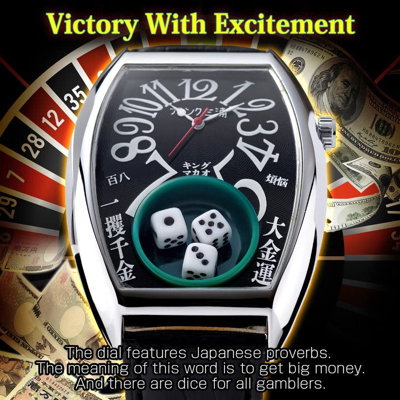 Мужские часы Frank Miura Macau Gambling Watch – Ограниченная серия