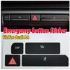 Для A4 04-06 ESP Car Flash Switch Button Cover Cup Holder Stickers Button Knob Switch Interior Decoration Car Styleing