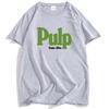 Pulp Come Alive Tshirt Cotton Fashion Rock Band Tshirts Casual Loose Summer Unisex Streetwear Grung Aesthetic Clothes