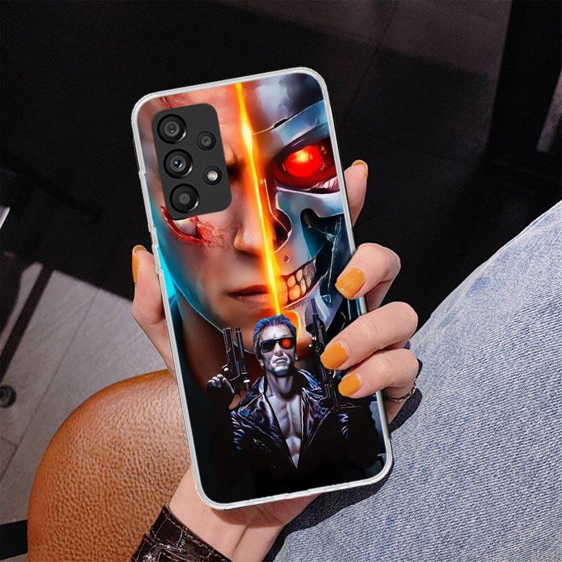 Arnold Schwarzenegger Terminator Phone Case For Samsung Galaxy A17 A16 A15 A14 A13 A57 A56 A55 A54 A53 A37 A36 A35 A34 A33 A26 A