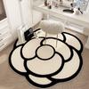 Advanced Floor Mat Round Shape Floor Mats Makeup Room Floor Mats Kitchen Hallway Runner Rug Bedroom Living Room Soft Carpet Non-slip Area Rug