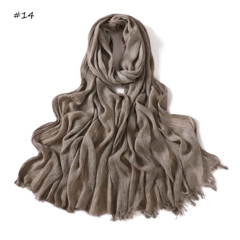 Однотонные тюрбаны, галстук-батик, вискозный хиджаб-шарф, тонкий, Рамадан, омбре, обертывание, эластичные шали, высококачественные фуларды, мусульманский головной снуд 180*70 см