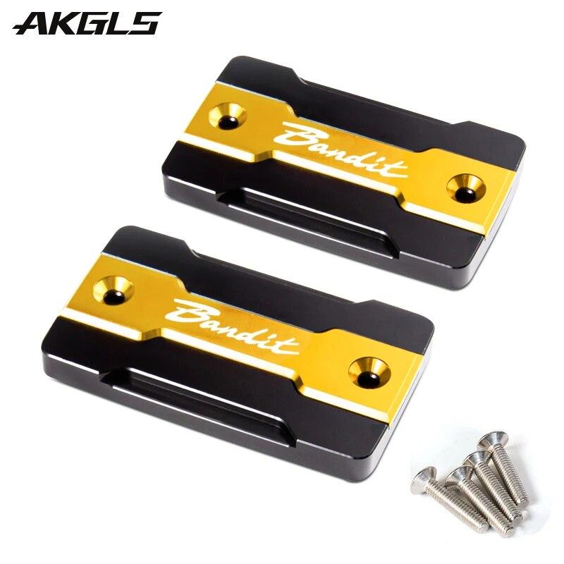 Крышка главного цилиндра с логотипом Bandit подходит для SUZUKI BANDIT S 650 S650 1250/1250S, крышка переднего бачка тормозной жидкости мотоцикла