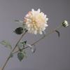 2 Heads Artificial Chrysanthemums Branch Real Touch Silk Fake Flowers  Dining Table