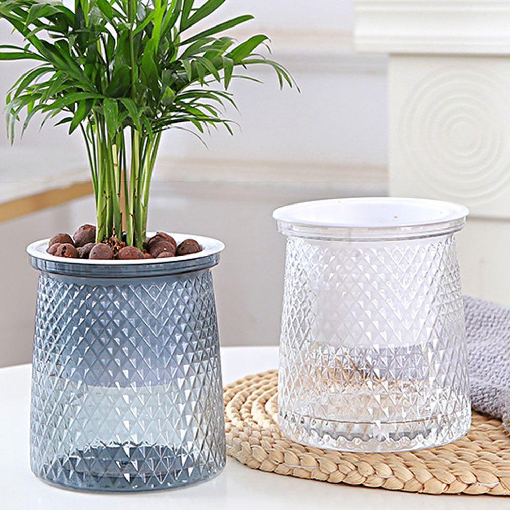 Visible Water Level Flower Pot Plastic Water Planting Pot High-quality Hydroponic Planter
