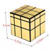 Зеркальный кубик 2x2 3x3 Золотой и Серебряный Кубик для снятия стресса Специальной формы Кубик скорости Головоломка Игрушка Детская головоломка Подарочная игрушка