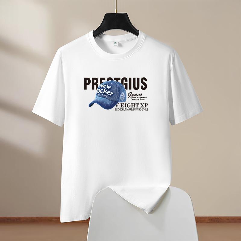 Мужская одежда, роскошные готические панк-шляпы с принтом, большие размеры, новые летние футболки для мужчин, повседневные футболки с коротким рукавом, графические футболки