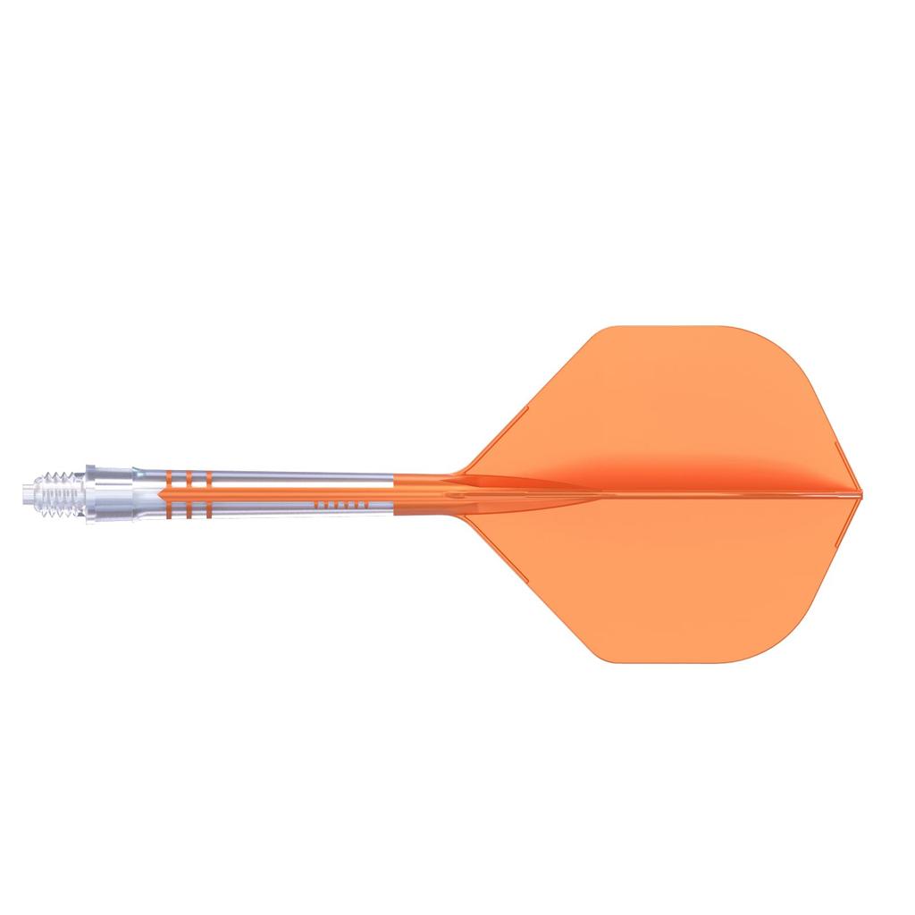 CUESOUL Integrated Dart Flights ROST AK57 T19 Carbon Fiber Reinforced Standard Shape 3 Sets CS-AK57XB10-6