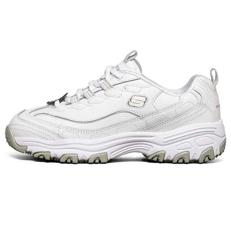 Skechers D Lites Sr White Женские (унисекс) Массивные кроссовки 76605 WHT