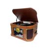SUNSTECH PXRC52CDWD Turntable - Wood - CD/MP3 Player - Radio - Digital Recorder - Cassette - USB