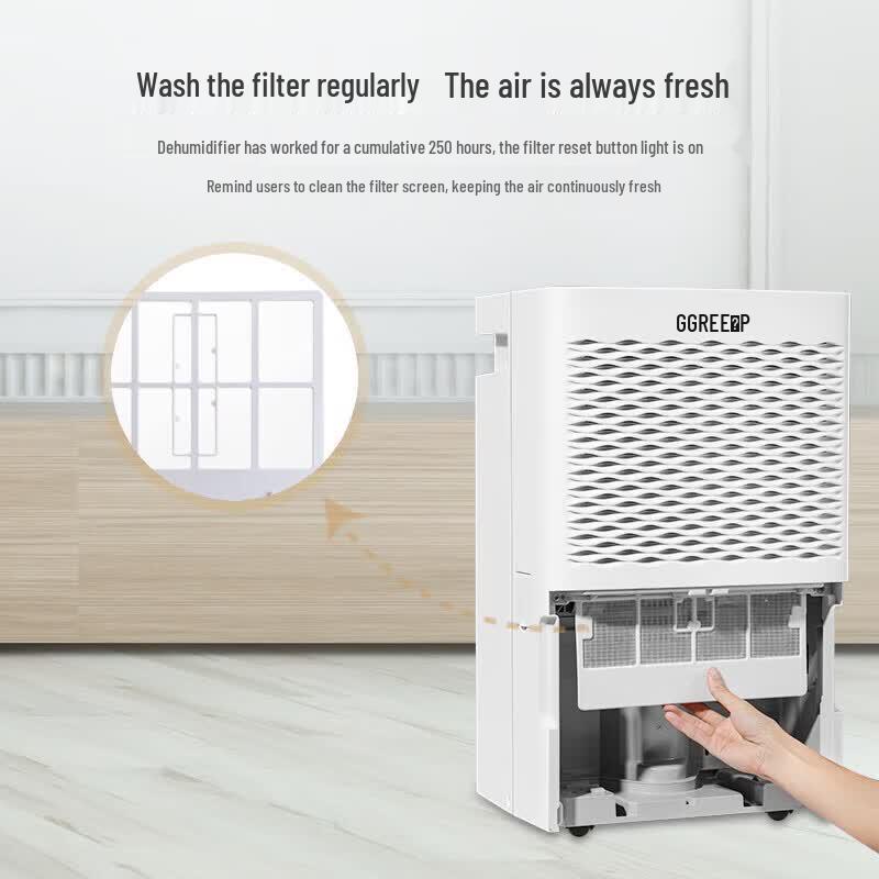 Gree DH50EM 50L/Day Dehumidifier CN plug (adapter included)