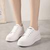 Новые повседневные модные женские туфли с круглым носком и плоским дном, с перекрестными ремешками, нескользящие, однотонные, простые и удобные кроссовки