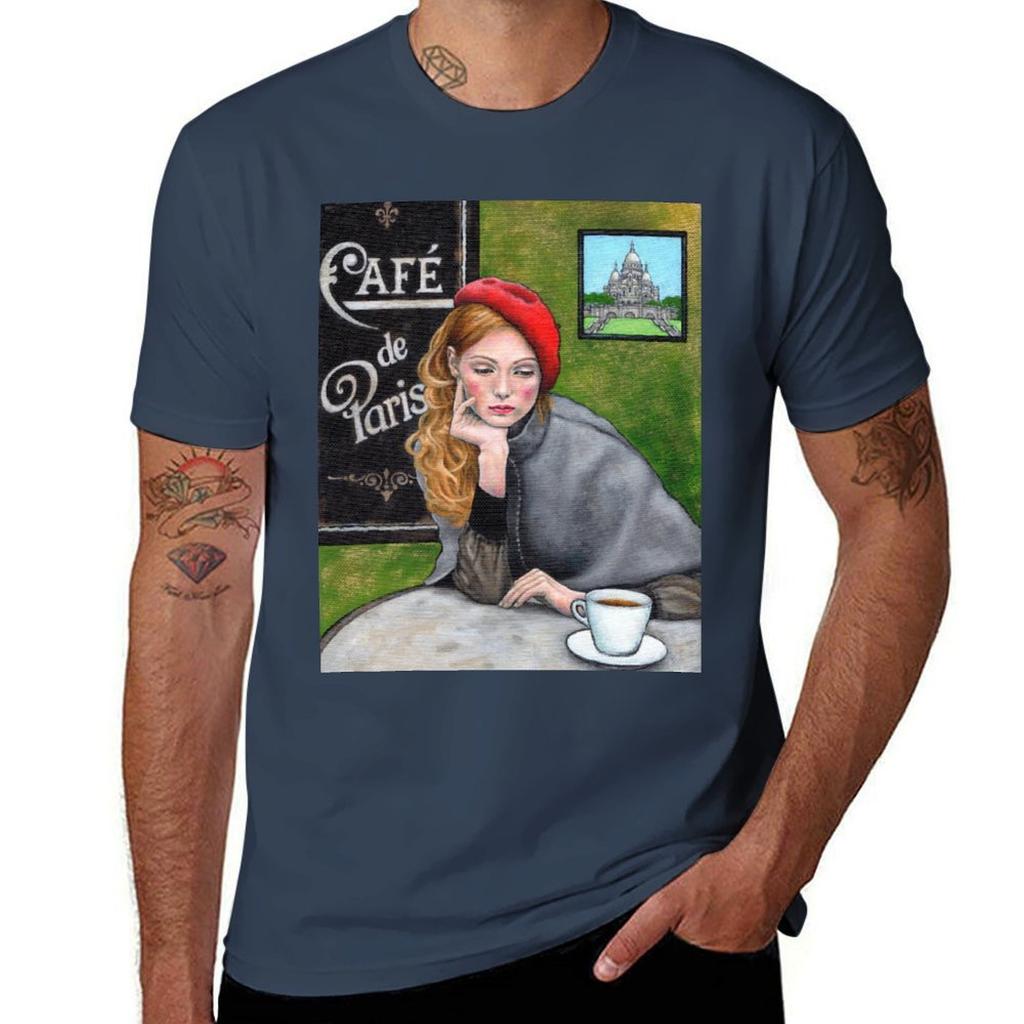 Café de Paris TShirt Tough Fabric Work Tee