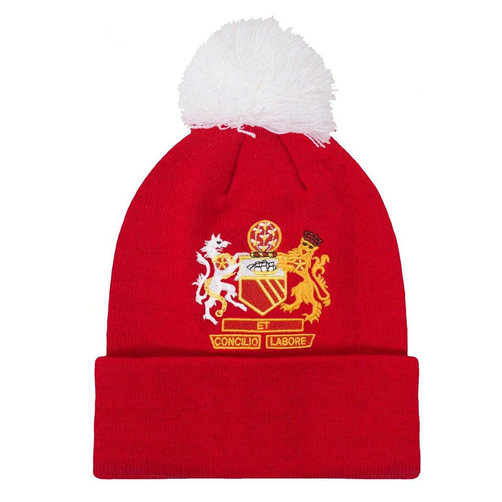 Fan Originals Manchester Crest Bobble Beanie