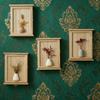Wooden Cabinet Key Rack Rustic Key Hook Wall Decor Wall-Mounted Key Storage Box  Office