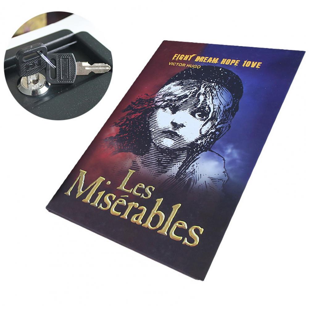 Ящик с паролем Отличный домашний сейф для книг с ключом Тип замка Парольный сейф Портативный депозитный ящик