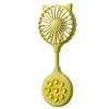 WangT6 Portable USB Mini Folding Fan with Suction Cup for Home and Outdoor Use