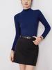 Women's Long Sleeve High-Neck Slim Fit Knit Sweater - 2025 Autumn/Winter Collection